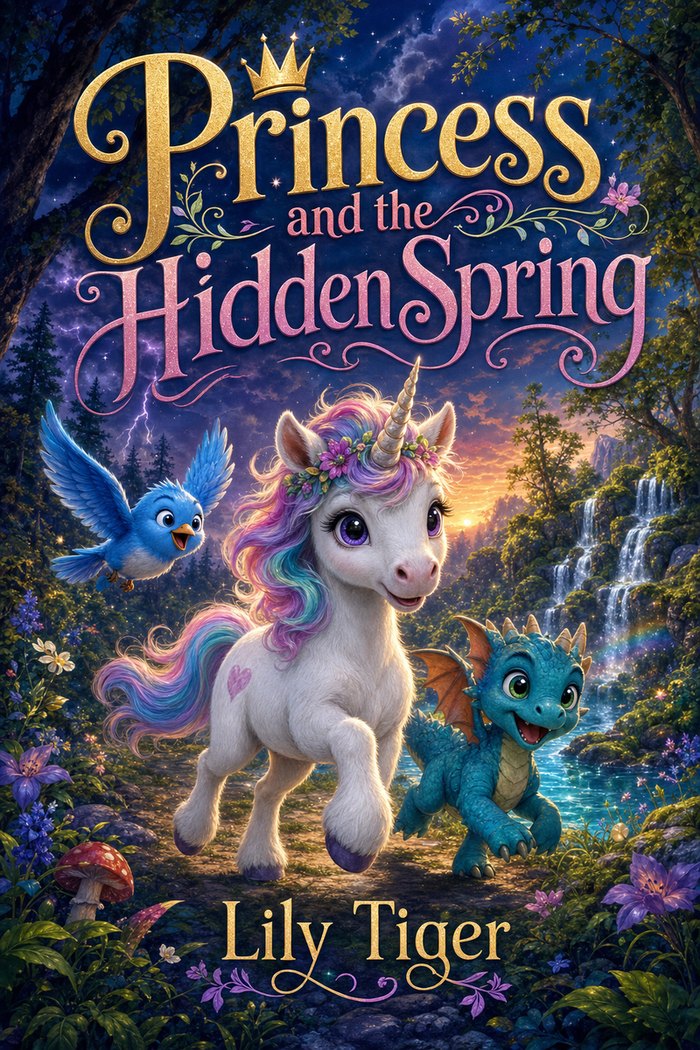 Princess and the Hidden Spring — book cover